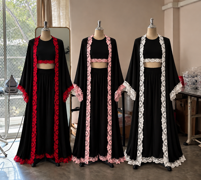 3 pieces set «QWEEN»