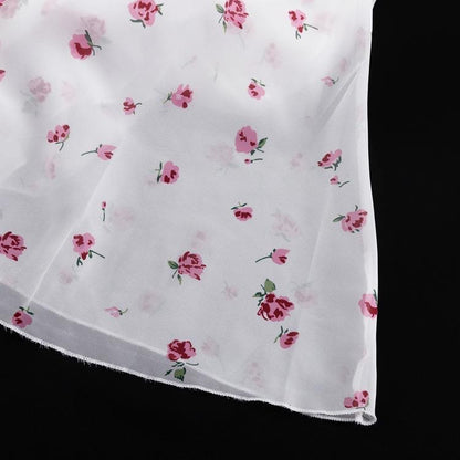 2 pieces set “PINK FROWER”