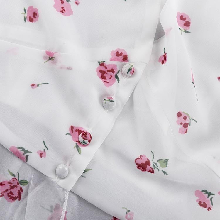2 pieces set “PINK FROWER”