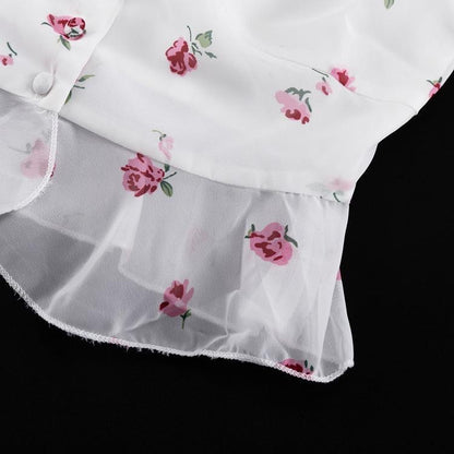2 pieces set “PINK FROWER”