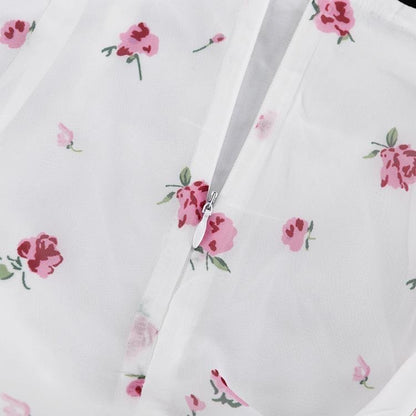 2 pieces set “PINK FROWER”